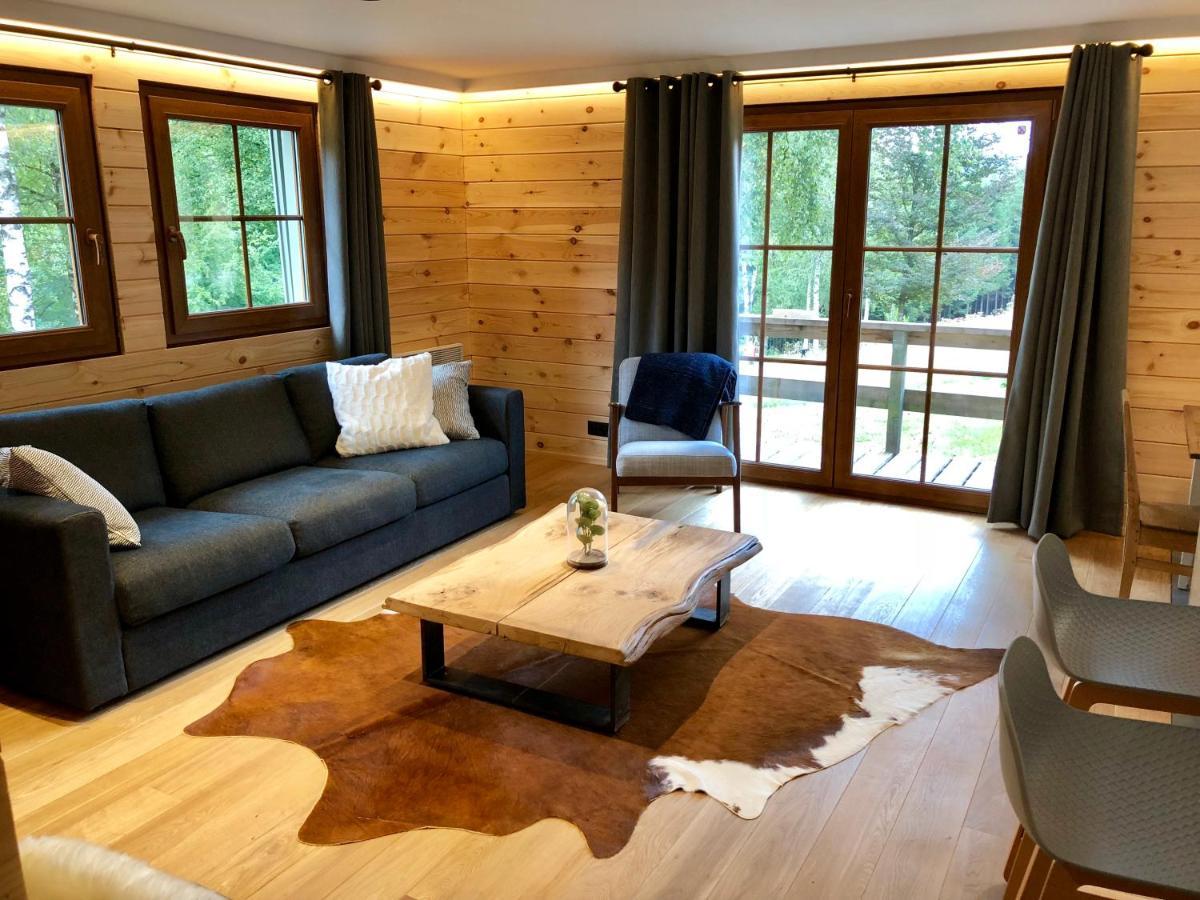 Chalet De Charme, Le "Caribou Lodge", Eifel Belge Bullange Luaran gambar