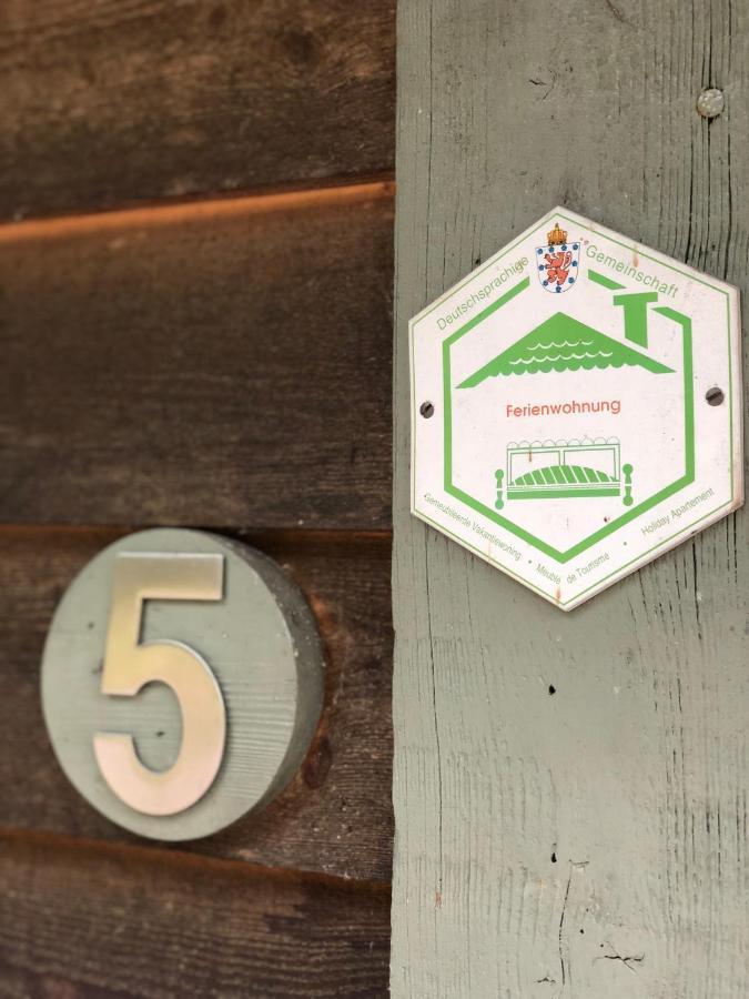 Chalet De Charme, Le "Caribou Lodge", Eifel Belge Bullange Luaran gambar