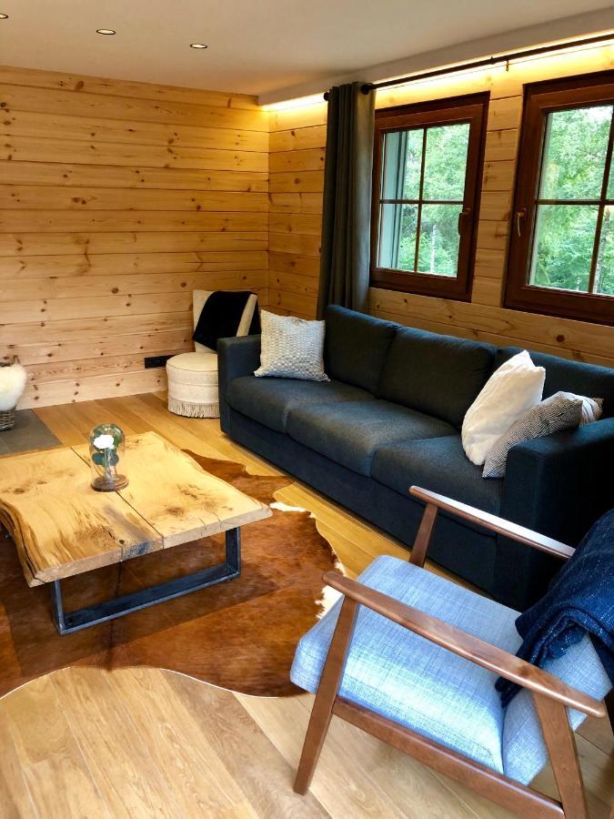 Chalet De Charme, Le "Caribou Lodge", Eifel Belge Bullange Luaran gambar