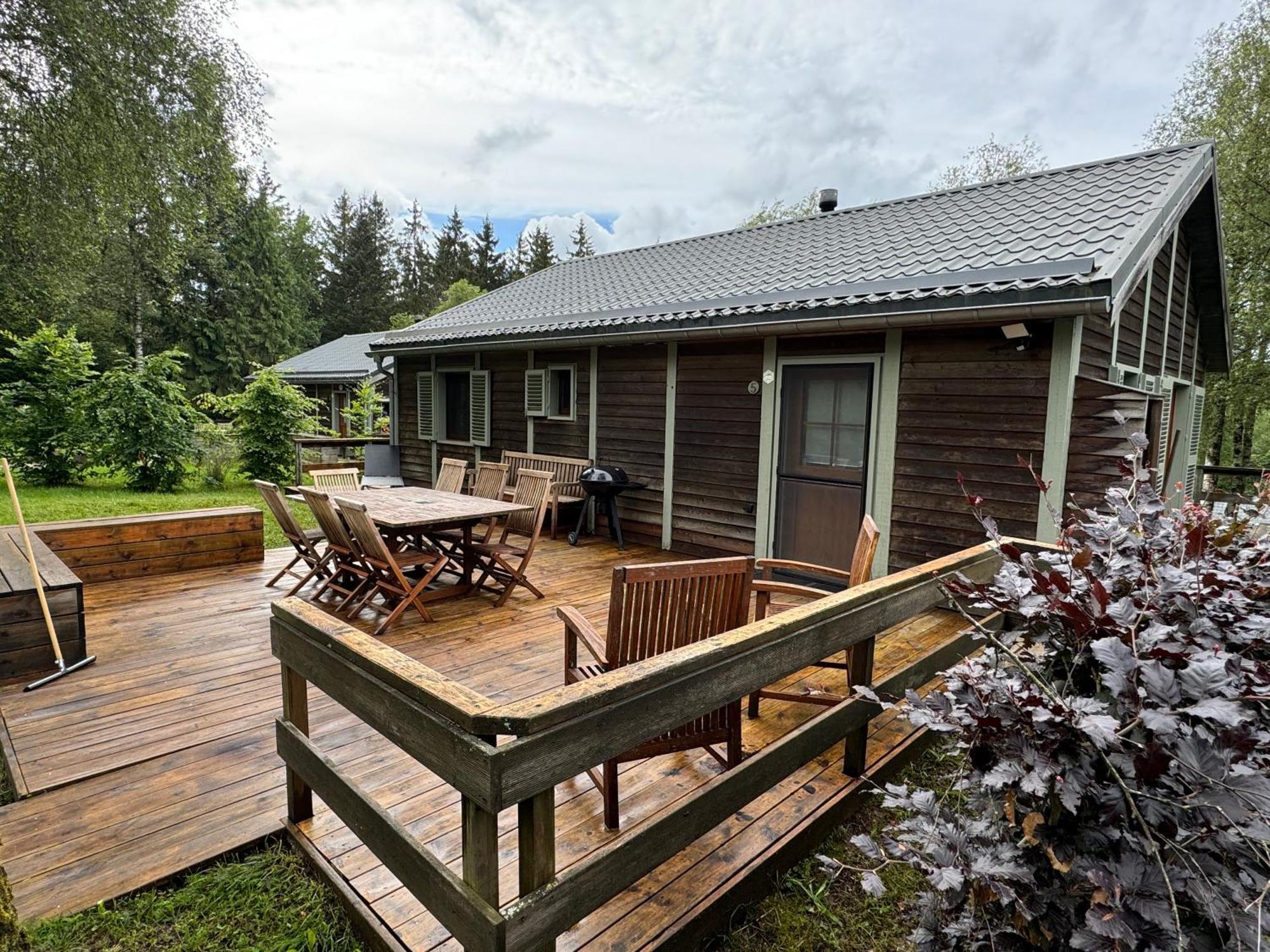 Chalet De Charme, Le "Caribou Lodge", Eifel Belge Bullange Luaran gambar